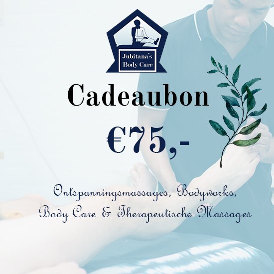 Cadeaubon Jubitana's Body Care 75 Euro